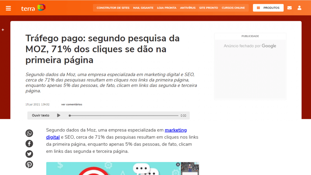 Já pensou em ter sua empresa no topo das pesquisas do Google? Nós da A